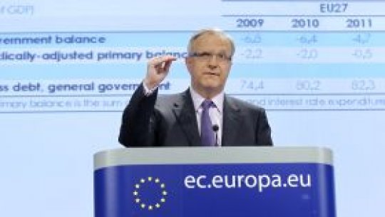 Efectele crizei "mai pot fi resimţite mult timp"