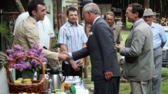 Prinţul Charles a apreciat produsele tradiţionale din Sălaj
