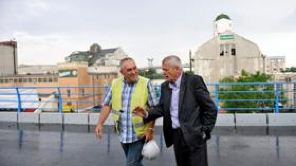 Podul hobanat al pasajului Basarab, în faţa ultimelor teste