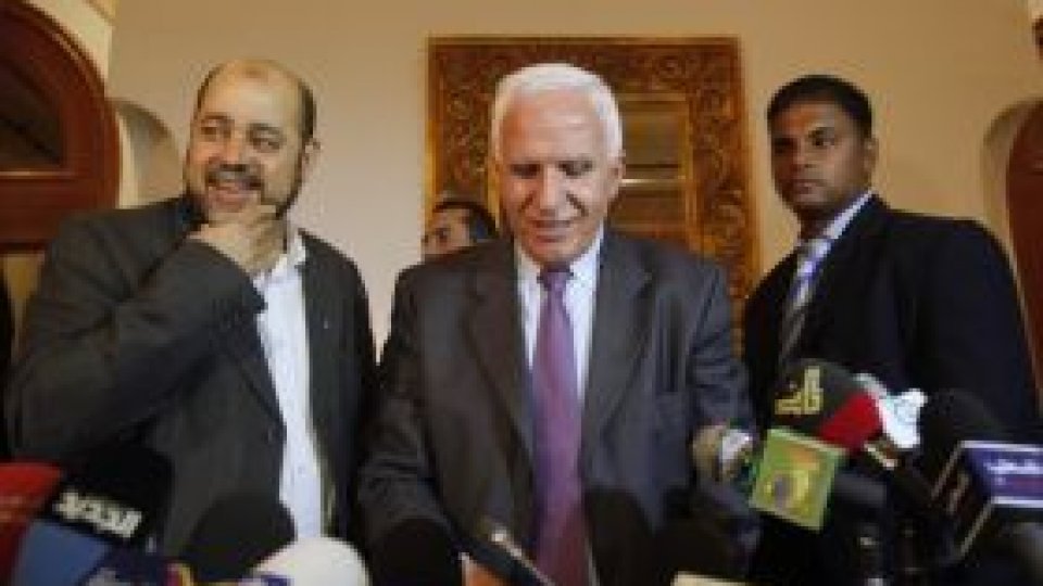 Facţiunile palestiniene semnează un acord de reconciliere