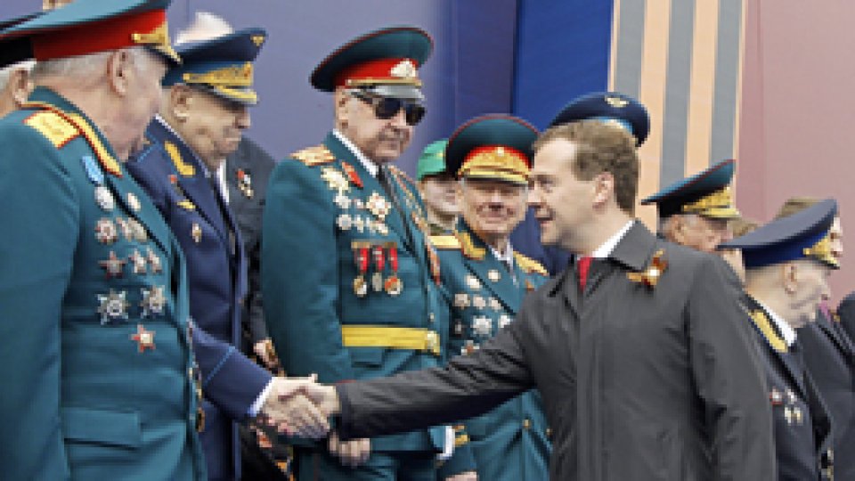 Defilare militară la Moscova de Ziua Victoriei