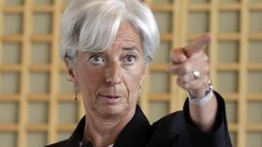 Christine Lagarde, turneu pentru obţinerea şefiei FMI