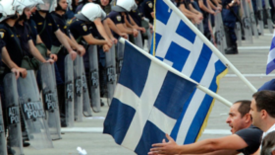 Greva generală de o zi blochează Grecia