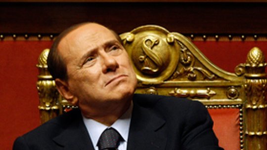 Guvernul lui Silvio Berlusconi aşteaptă votul de încredere