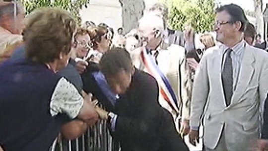 Preşedintele Franţei, agresat de un necunoscut