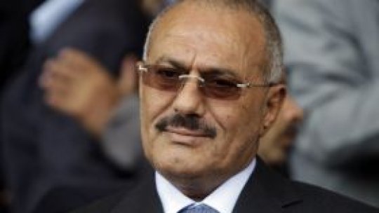 Preşedintele yemenit, tratat medical în Arabia Saudită