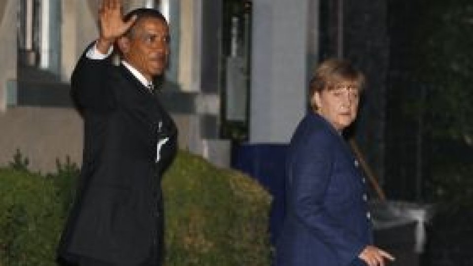 Angela Merkel, primită la Casa Albă cu un protocol special
