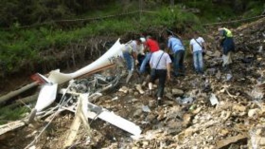 Avion de mici dimensiuni, prăbuşit în Prahova