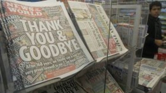 FBI anchetează ziarul "News of the world"