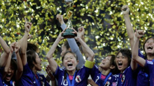 Naţionala Japoniei de fotbal feminin, campioană mondială
