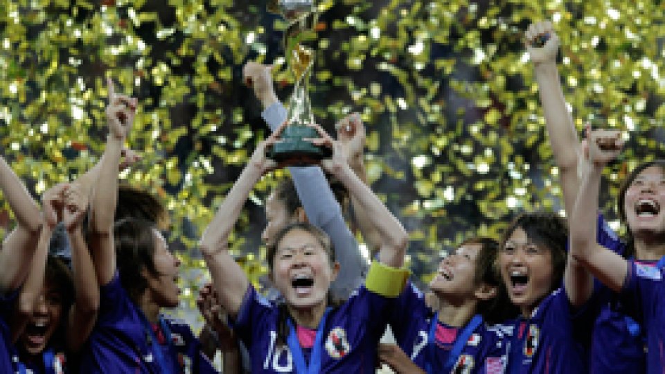 Naţionala Japoniei de fotbal feminin, campioană mondială