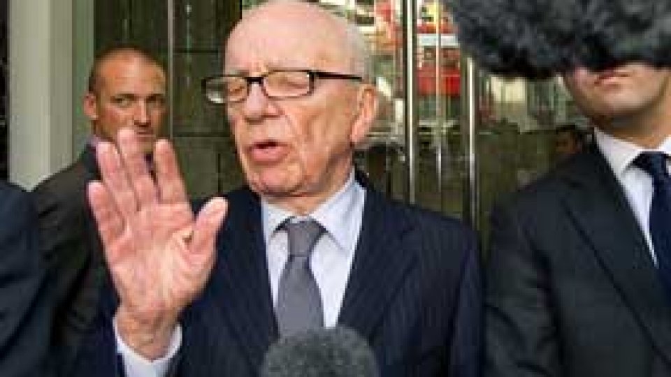 Magnatul Rupert Murdoch, audiat de parlamentarii britanici