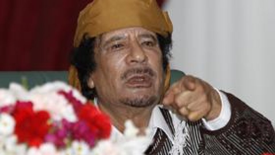 Muammar Gaddafi ameninţă cu atacuri în Europa