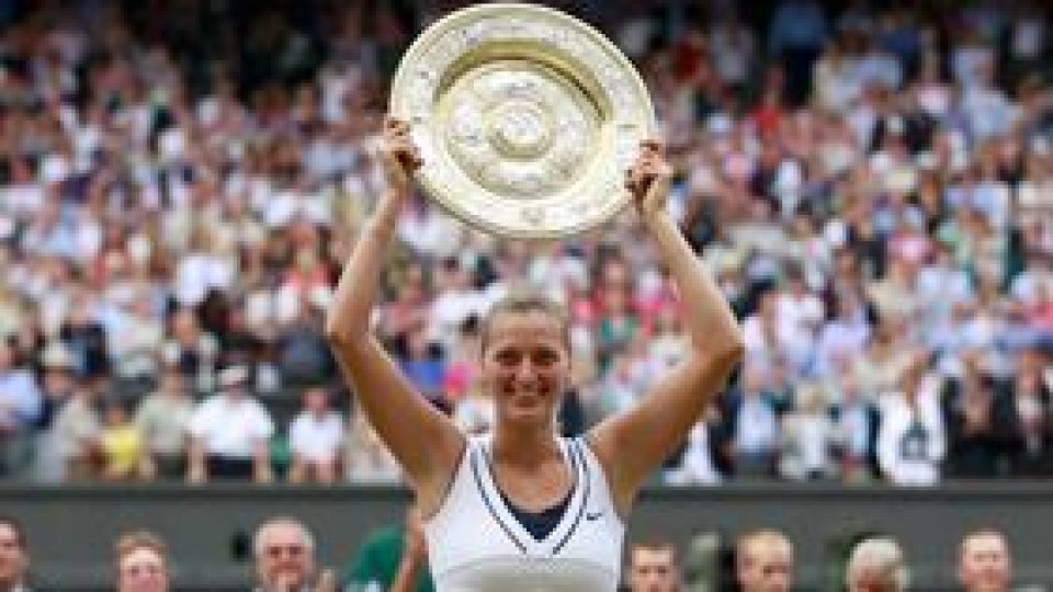 Petra Kvitova câștigă finala feminină la Wimbledon 2011