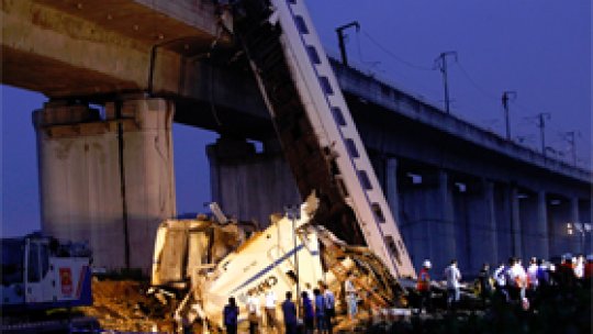 Accident feroviar în China