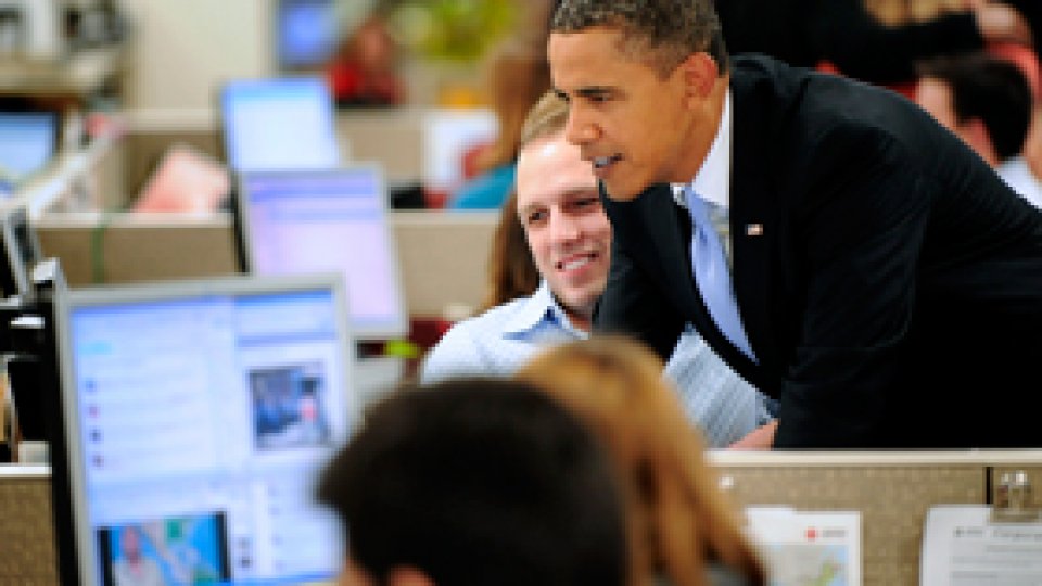 Barack Obama, audienţe pe twitter