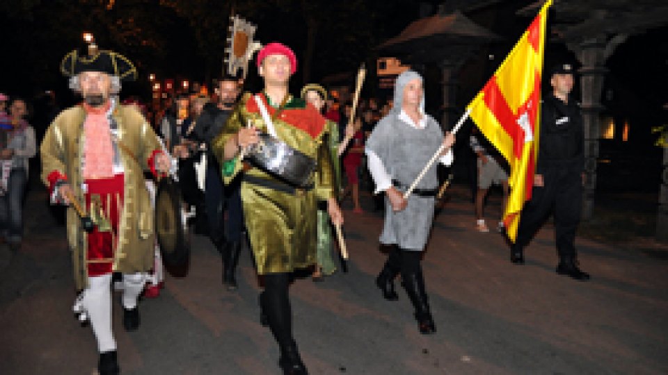 Atmosfera medievală, reînviată la Festivalul de la Suceava