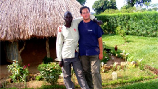 Cum trăieşte un voluntar român în Uganda
