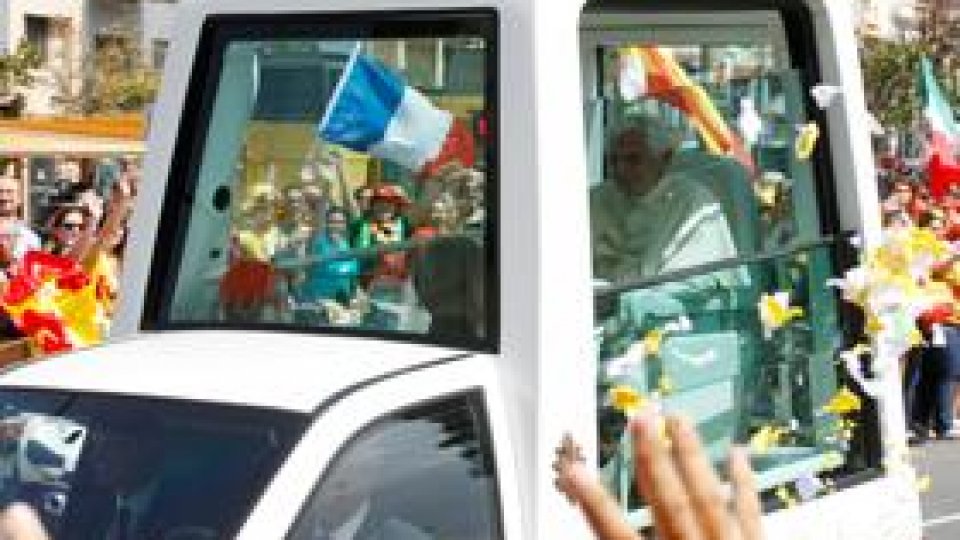 Papa Benedict al XVI-lea, în vizită la Madrid