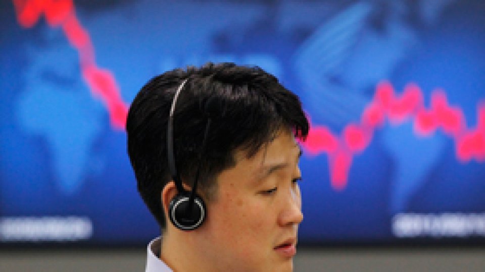 Bursele asiatice, în scădere