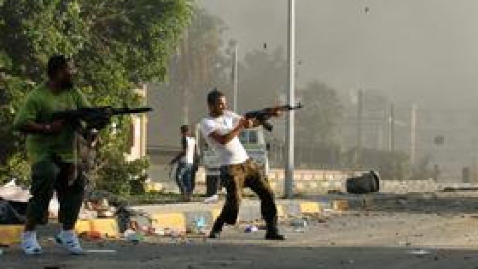 Buncărul lui Muammar Gaddafi, "bombardat de NATO"