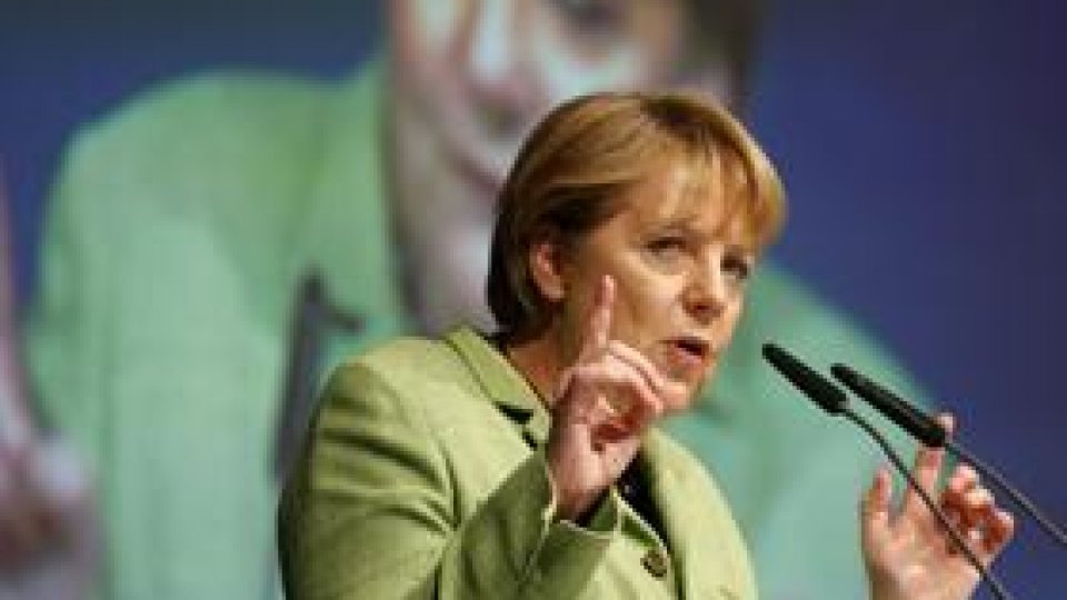 Angela Merkel laudă Banca Centrală Europeană