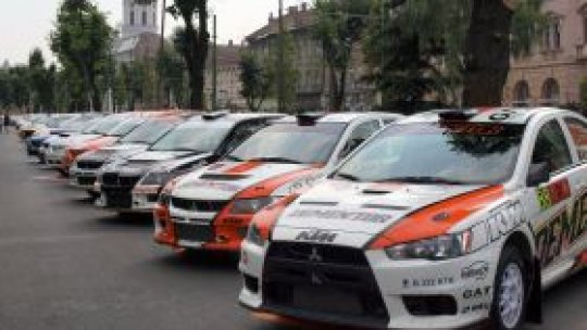 Record de participare la raliul Aradului