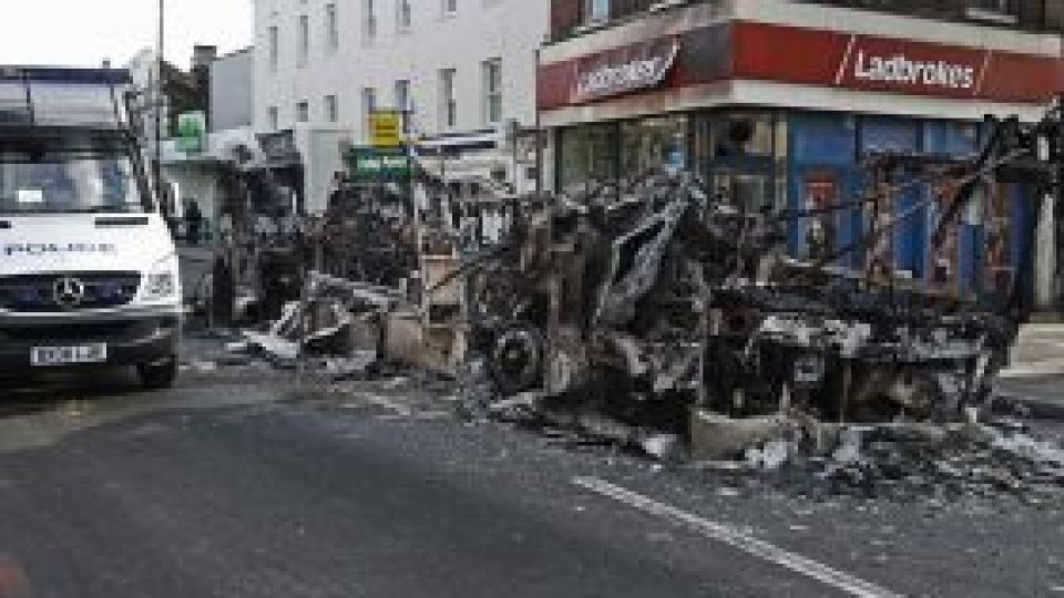 Protest cu victime la Londra