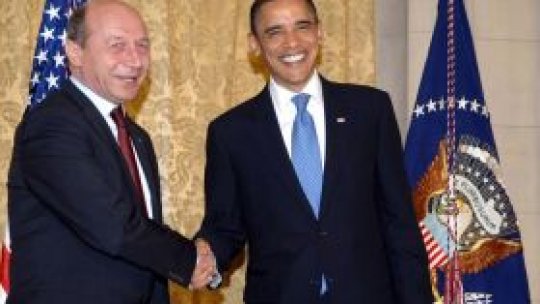 PreşedinteleTraian Băsescu, în vizită în Statele Unite