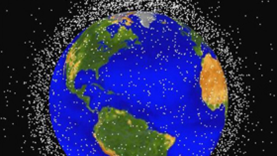 Navetele spaţiale, ameninţate de gunoiul de pe orbită