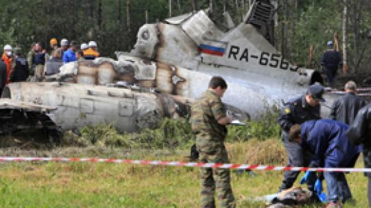 Un membru al echipajului avionului rusesc prăbuşit "era băut"
