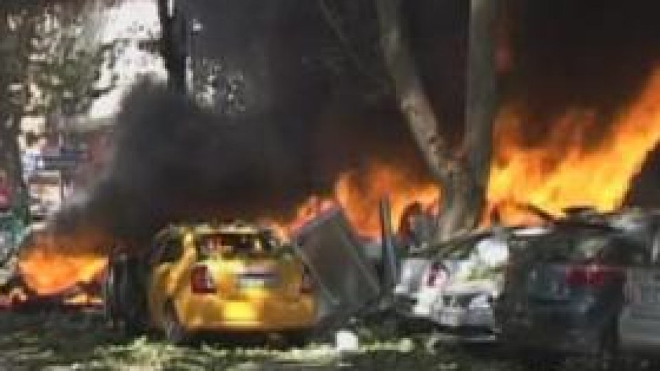 O explozie puternică zguduie centrul Ankarei