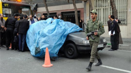 Om de ştiinţă iranian, ucis de explozia unei maşini