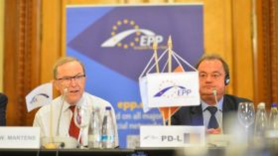 Popularii Europeni îşi aleg la Bucureşti conducerea