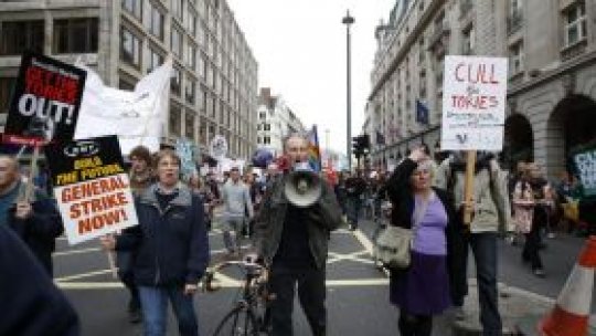 Mitinguri de protest în Marea Britanie