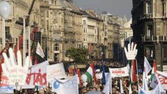 Aniversare în stradă a revoltei ungare din 1956