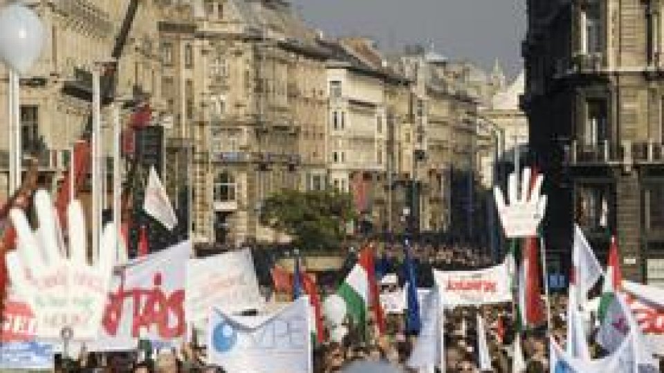 Aniversare în stradă a revoltei ungare din 1956