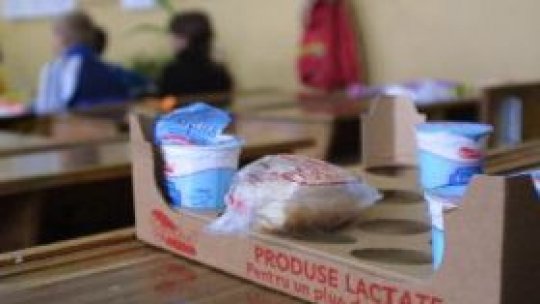 Programul "cornul şi laptele", anchetat la Sibiu