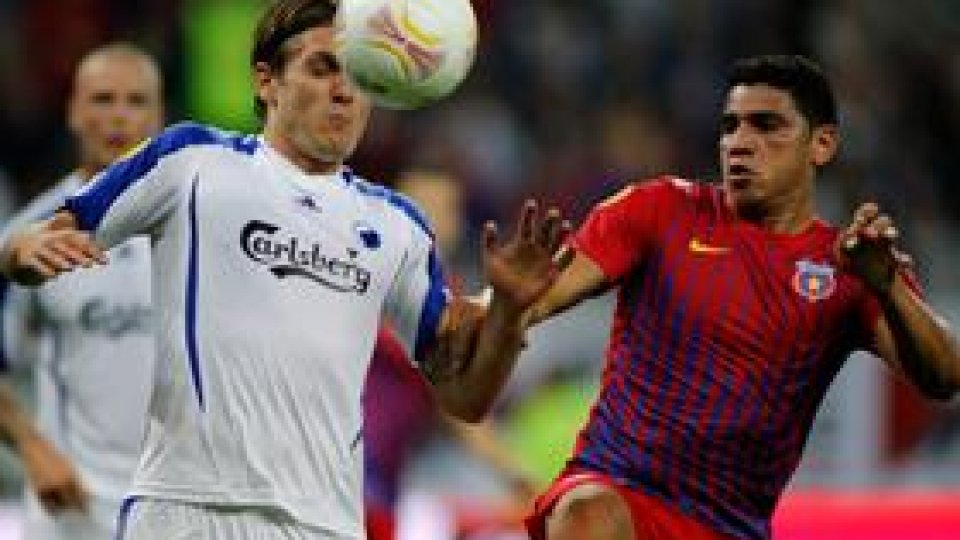Steaua, lider în grupa E a Ligii Europa