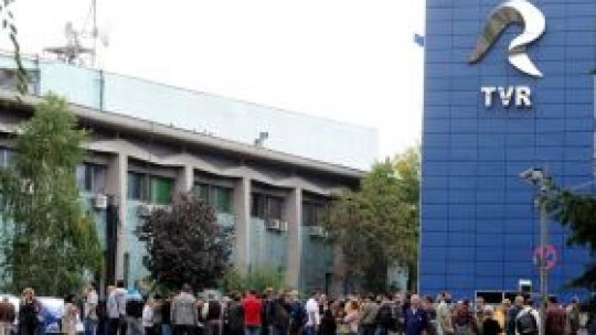 Selecţia salariaţilor TVR, "decalată"