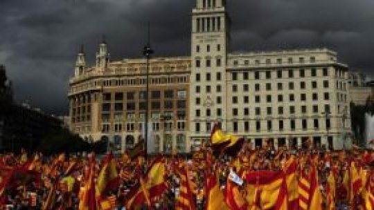 Confruntări între poliţie şi manifestanţi în Spania