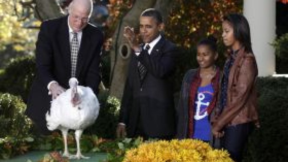 Barack Obama a desemnat curcanul oficial de la Casa Albă