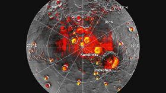 Gheaţă, descoperită pe Mercur