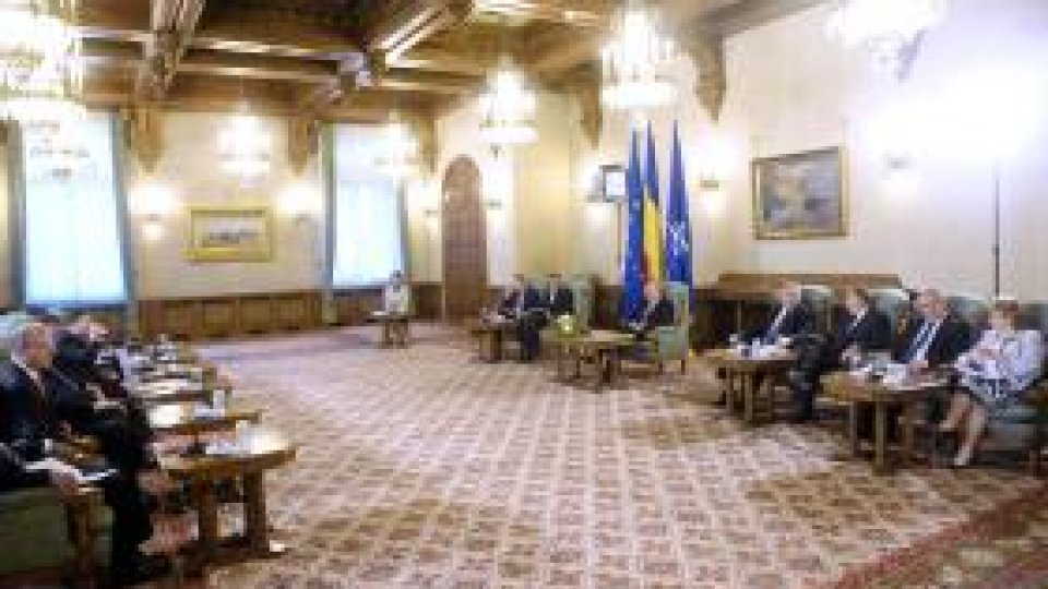 Delegaţia FMI, primită la Cotroceni de şeful statului