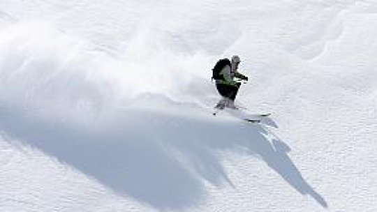 Pericol de avalanşă în Făgăraş