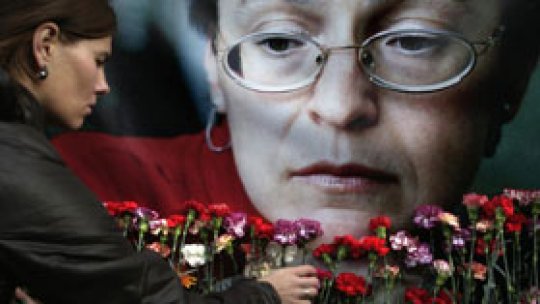 Prima condamnare în cazul ziaristei Anna Politkovskaia