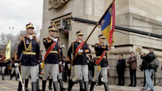 Tradiţionala paradă militară de Ziua României
