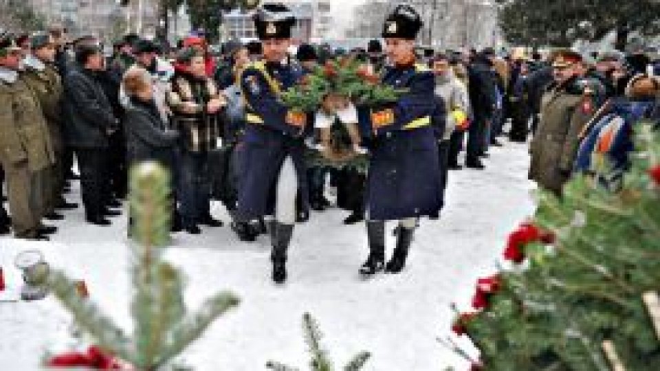 Eroii revoluţiei din '89, comemoraţi în ţară