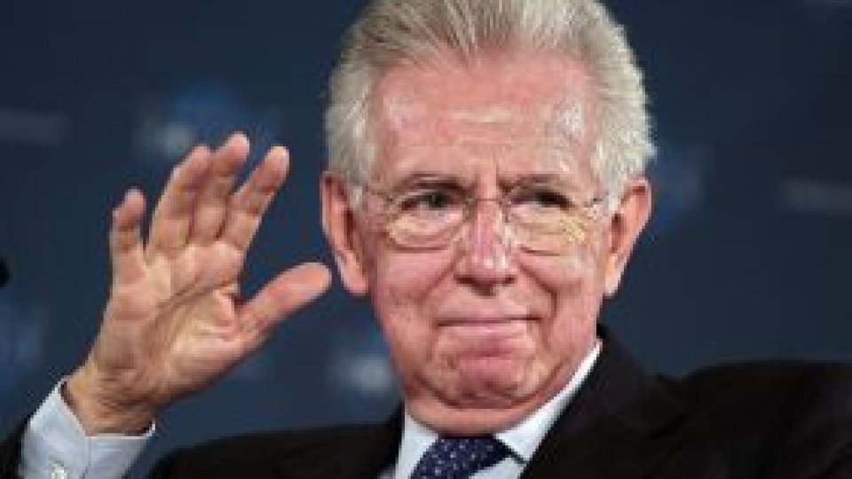 Premierul italian Mario Monti şi-a dat demisia