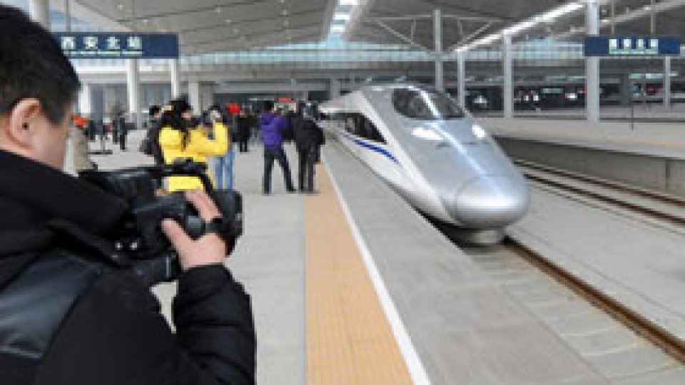 China, cea mai lungă cale ferată de mare viteză